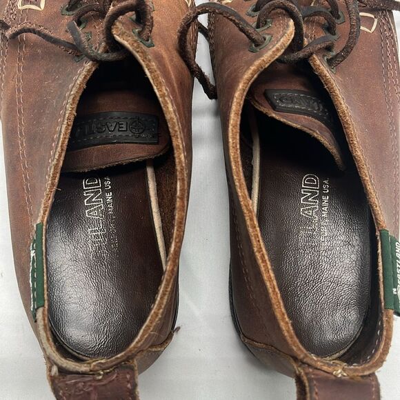 Eastland Brown Leather Flats & Loafers - Picture 6 of 9